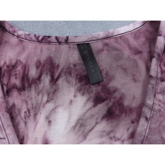 Woosea Maxi Dress Women's Large Purple/Pinkish/White Tie Dye Sleeveless - Picture 13 of 16